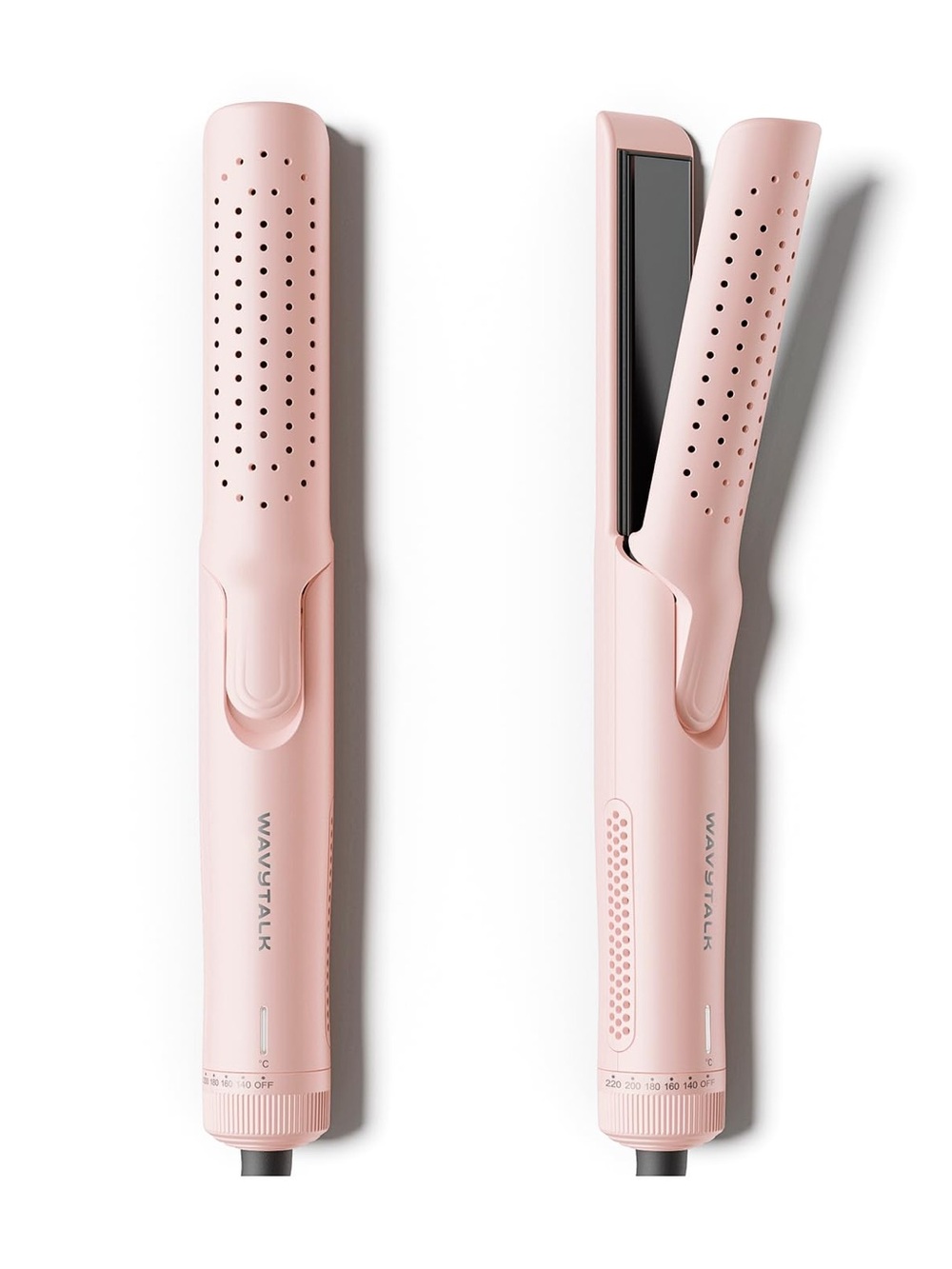 WAVYTALK pink pro airflow hair styler — Straightener & Curler 2 in 1 - Picture 4 of 8